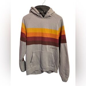 Troll Co. Torrid Retro Sunset Stripe Hoodie Workwear Streetwear DHCM Mens XL